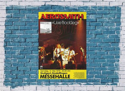 Aerosmith - Night in the Ruts, Hamburg 1979 - Konzertplakat, CA$ 659.78