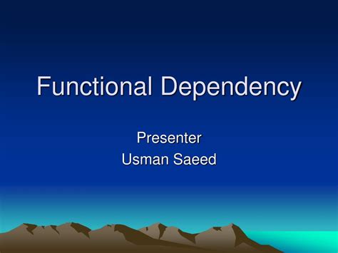 Image result for Fully Functional Dependency