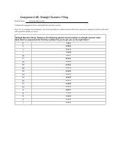 Image result for Consecutive Numeric Filing System