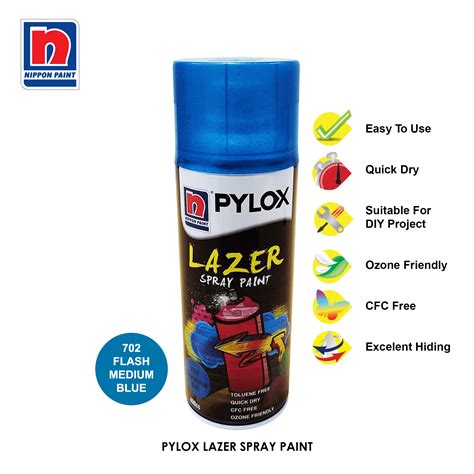 Nippon Pylox Lazer - Medium Blue (Metallic) - Paints
