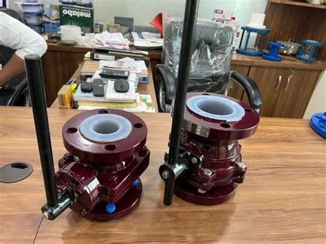 PTFE Lined Ball Valve - MS PTFE Valves Flange Trader - Wholesaler ...