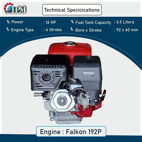 Multipurpose Engines - 5.5 HP Petrol Engine, Multipurpose Model GE-170P ...