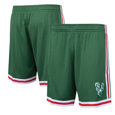 Milwaukee Bucks Mitchell and Ness Hardwood Classics Road Swingman ...