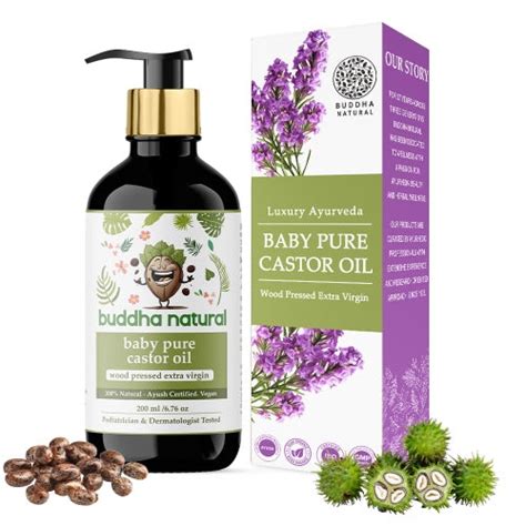 Buy Baby Castor Oil Pure - Gentle Care for Baby's Skin & Hair
