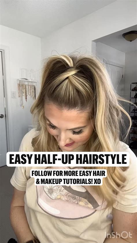 18 quick half up half down hairstyle ideas for busy mornings – Artofit