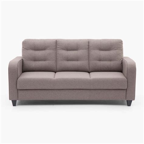 Buy Montoya Serene Fabric 3+2 Seater Sofa Set - Brown from Home Centre ...