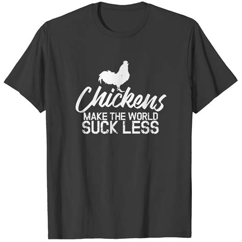 Chicken Shirt Chickens Joke Chicken Rooster Hen Hens 277 T-Shirts