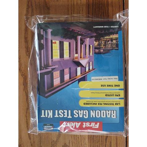 Image result for First Alert Radon Test Kit
