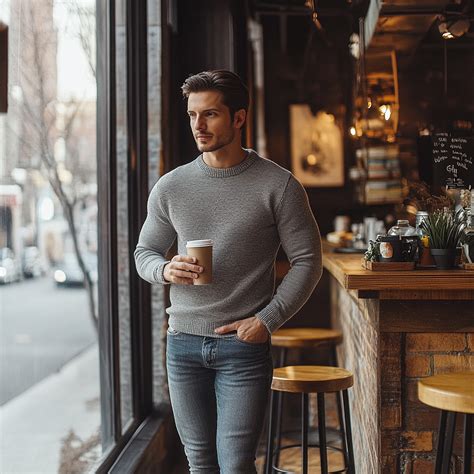 Men's Business Casual Sweater Outfit 的图像结果