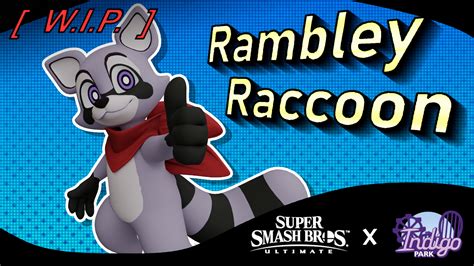 [WIP] Rambley the Raccoon Work In Progress for Super Smash Bros ...