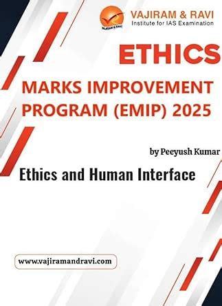 Buy Vajiram & Ravi Ethics Marks Improvement Program (EMIP) 2025, Ethics ...