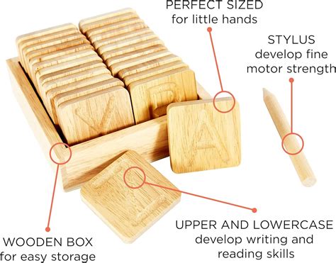 Montessori & Me Wooden Alphabet Tracing Boards - Preschool Letter India ...