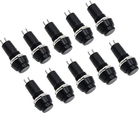 Electronic Spices Momentary Push To On Button Black Color Horns ...