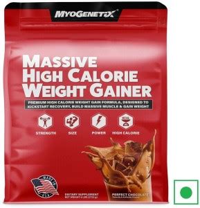 Myogenetix MASSIVE HIGH CALORIE WEIGHT GAINER 6 lbs Weight Gainers/Mass ...
