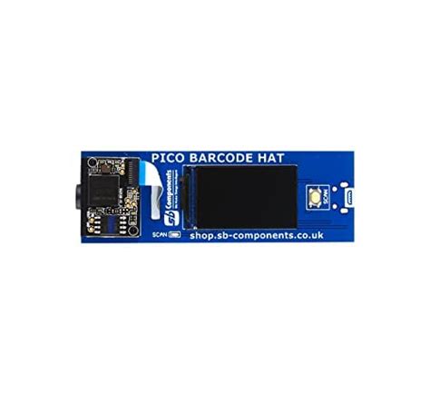 Buy sb components Raspberry Pi Pico with Barcode HAT 1D/2D Codes Reader ...