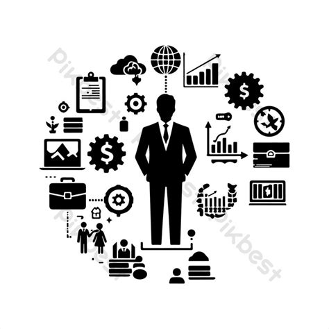 Business Icon White 的图像结果