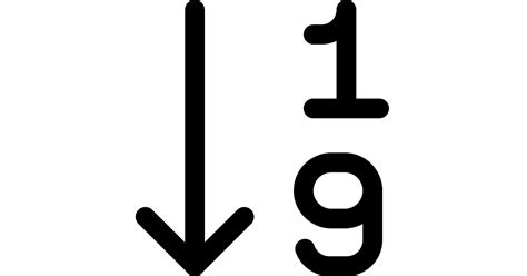 Image result for Increasing Decreasing Order Sign