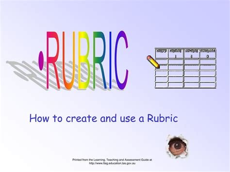 Image result for Rubrics Tutorial