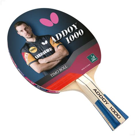 Butterfly Wood Addoy 1000 Table Tennis Bat, Multicolor : Amazon.in ...
