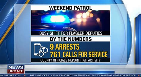 Flagler Deputies Make 9 Arrests, Respond to 761 Calls Over Weekend ...