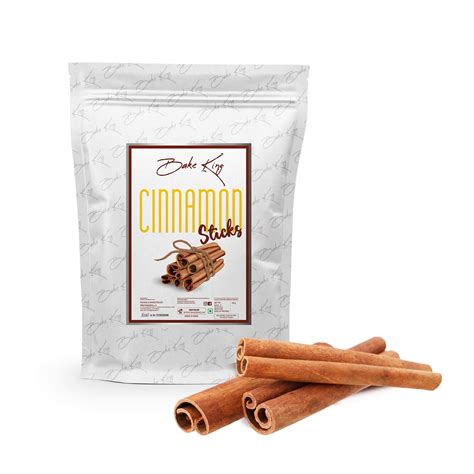 BAKE KING 100% Organic & Premium Cinnamon Sticks 100gm ( Cassia ...