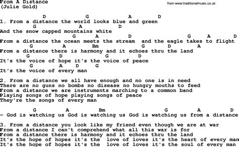 Bildergebnis für from the distance song