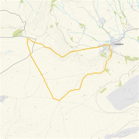 Image result for Castleton OS Map