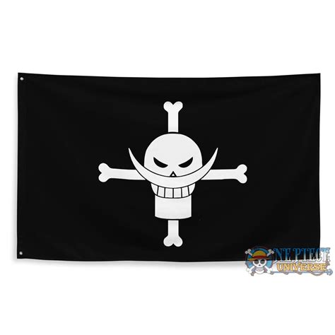 Blackbeard Flag One Piece (Blackbeard Jolly Roger Flag) 2024 | One ...