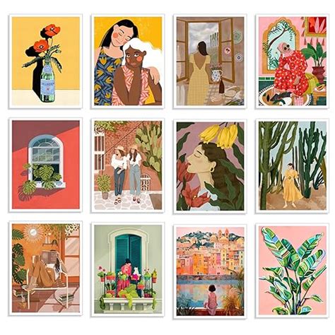 junkyard Glass Wall Posters For Room Decoration Size : A4 Pack Of 12 ...