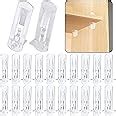 20pcs Plastic Locking Shelf Support Pegs,5mm Shelf Pins,Self-Locking ...