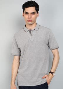 Raymond Solid Men Polo Neck Light Green T-Shirt - Buy Raymond Solid Men ...