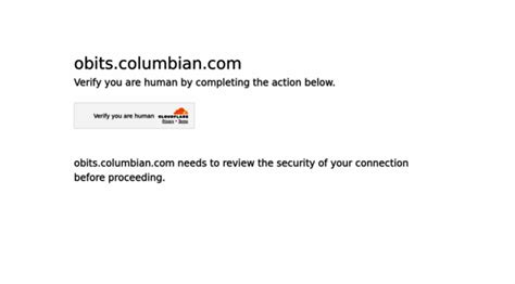 obits.columbian.com - The Columbian Recent Obituarie... - Obits Columbian