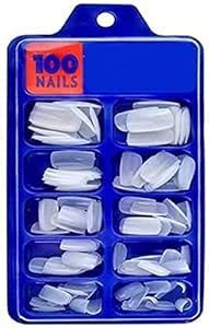 Buy Hi RATED Fake Artificial False Transparent Professionals Nail 100 ...