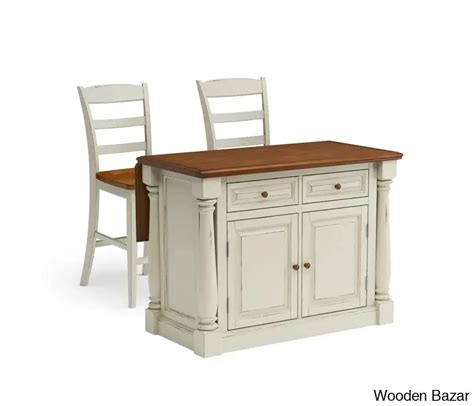 Larchwood Kitchen Island set Kitchen trolley cart cabinet kitchen ...