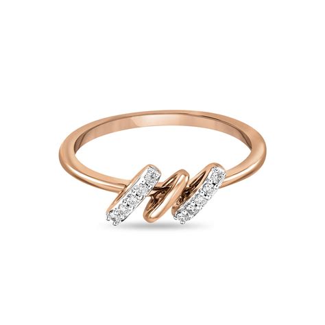 14 KT Rose Gold Stylish Ring