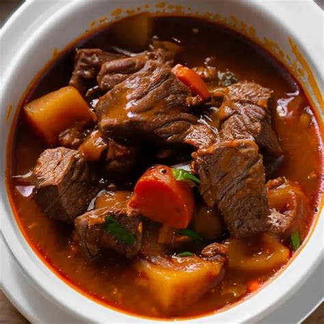 Delicious Spanish Beef Stew - A Hearty Filling Meal To Try - Soup Chick