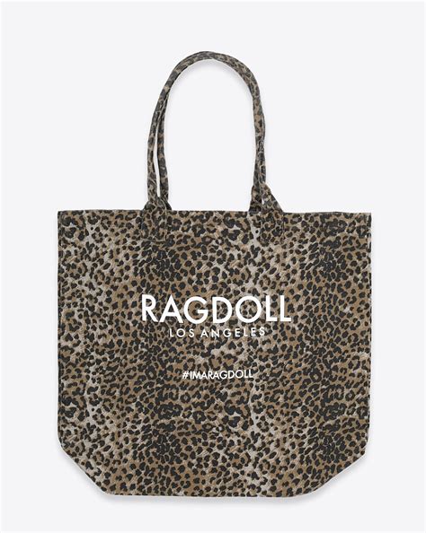 Ragdoll LA Holiday Bag - Brown Leopard TU