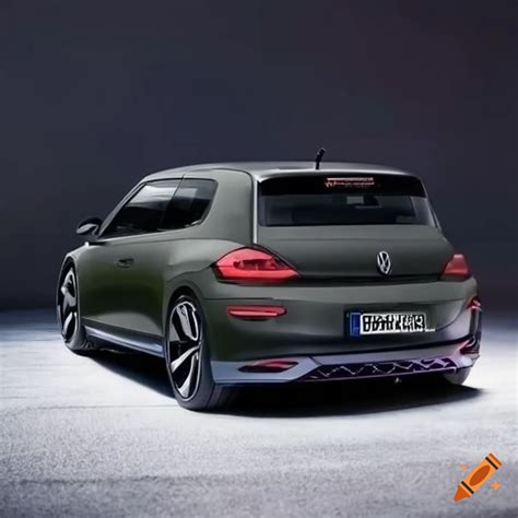 Next generation volkswagen scirocco gti car on Craiyon