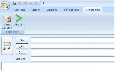 Image result for Proofpoint Email Encryption Outlook