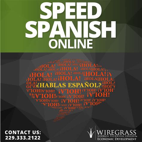 0017 Speed Spanish - Ed2Go | Wiregrass Georgia Technical College