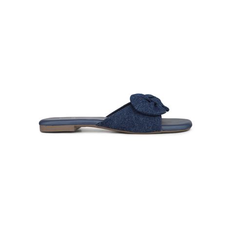 Buy Inc.5 Women Navy Blue Casual Open Toe Flats Online