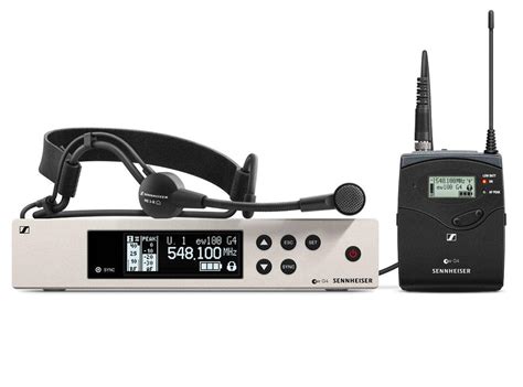 Sennheiser Pro Audio Sennheiser EW 100-ME3 Wireless Cardioid Headset ...