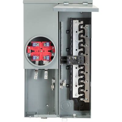 Main breaker meter combo 100-Amp Breaker Boxes at Lowes.com
