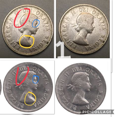 1964 Canadian nickel extra lines – Numista