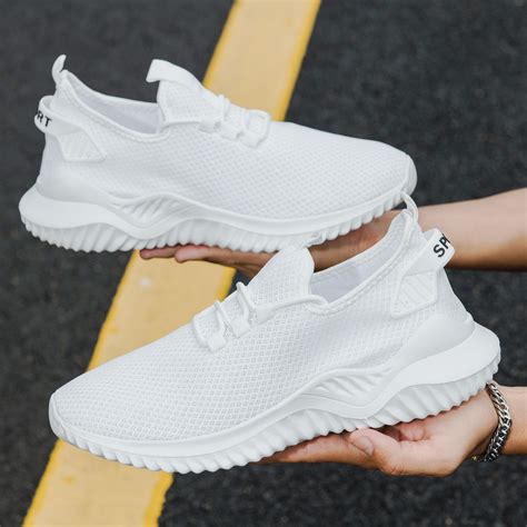 Men Slip On Knit Running Shoes - Clothing, Shoes & Jewelry - Temu