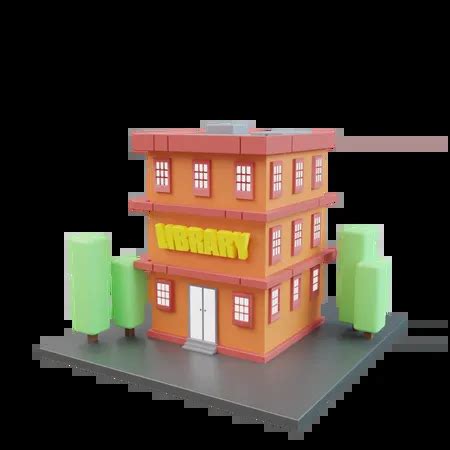 Image result for Library 3DIcon