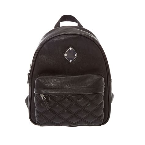 faux leather backpack