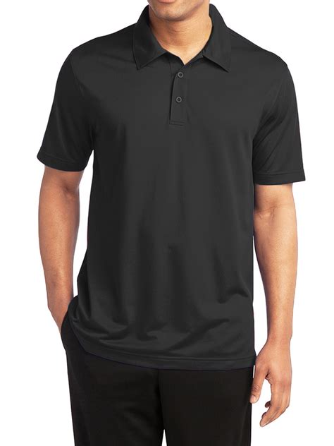 Men's Dry Fit Moisture-Wicking Polo Shirt (3-Pack) - Walmart.com