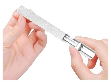 INSIME Stainless Steel Nail filer and buffer | Nail shaper for women ...