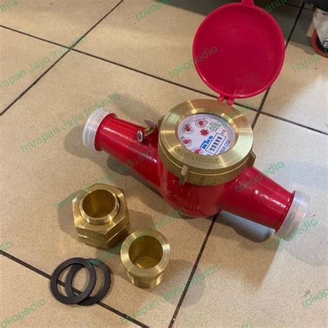 Jual Flow meter / Water meter air panas hot water SHM drat 1" inch ...